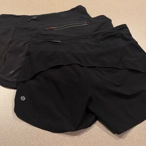 Lululemon Black Athletic Shorts